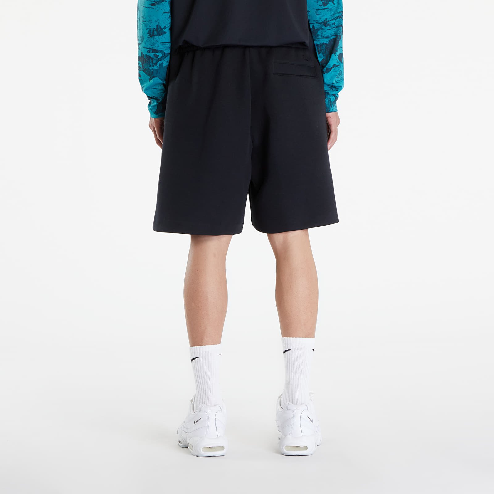 Shorts pour hommes Nike Sportswear Tech Fleece Reimagined Men's Fleece Shorts Black