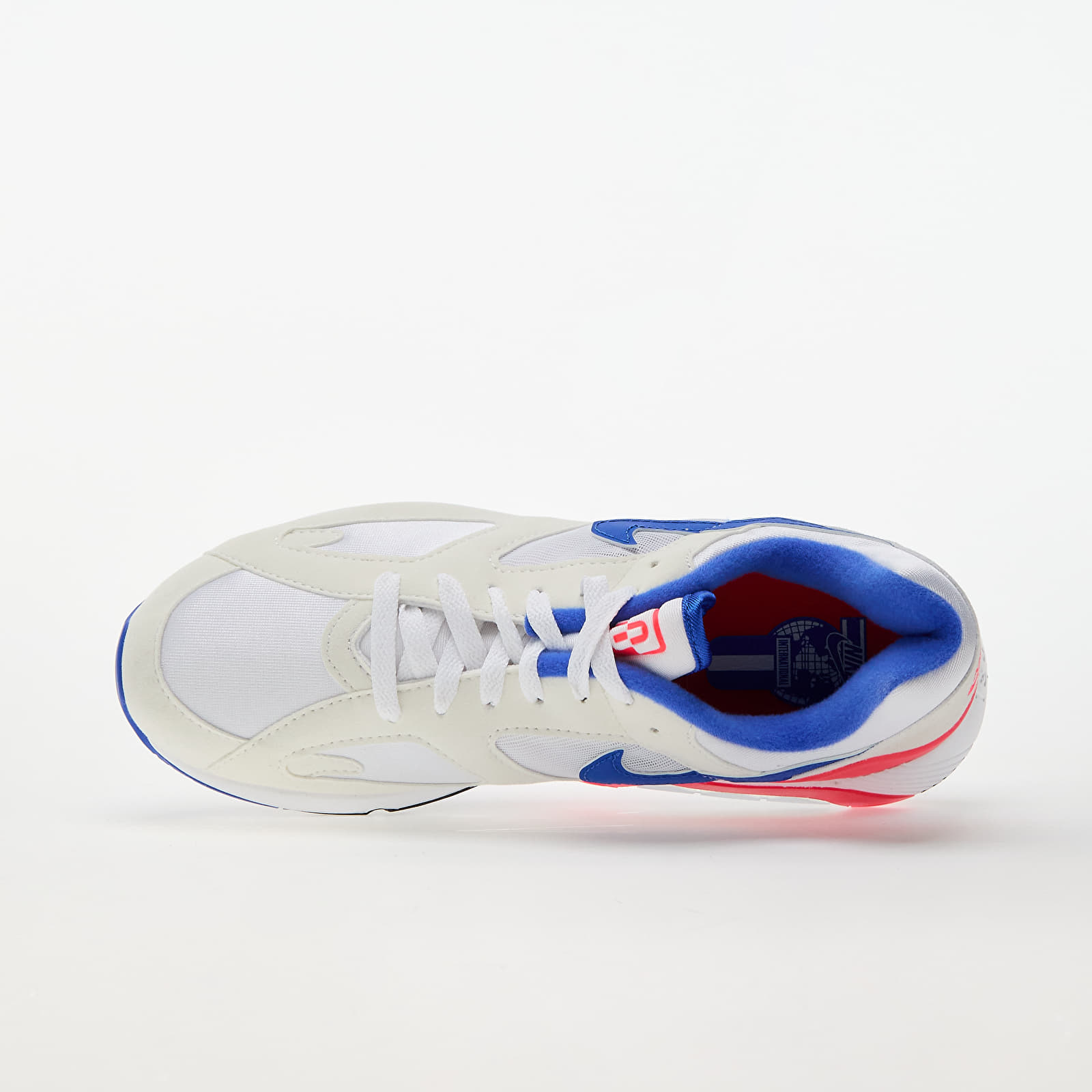 Men s sneakers and shoes Nike Air 180 White Ultramarine Solar Red Black Queens