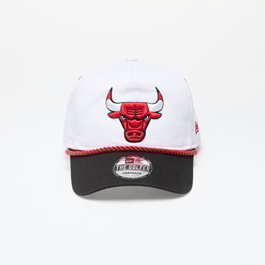 Kapa New Era Chicago Bulls Golfer Snapback White/ Black