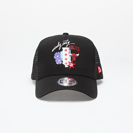 Kapa New Era Chicago Bulls 9Forty Trucker Black