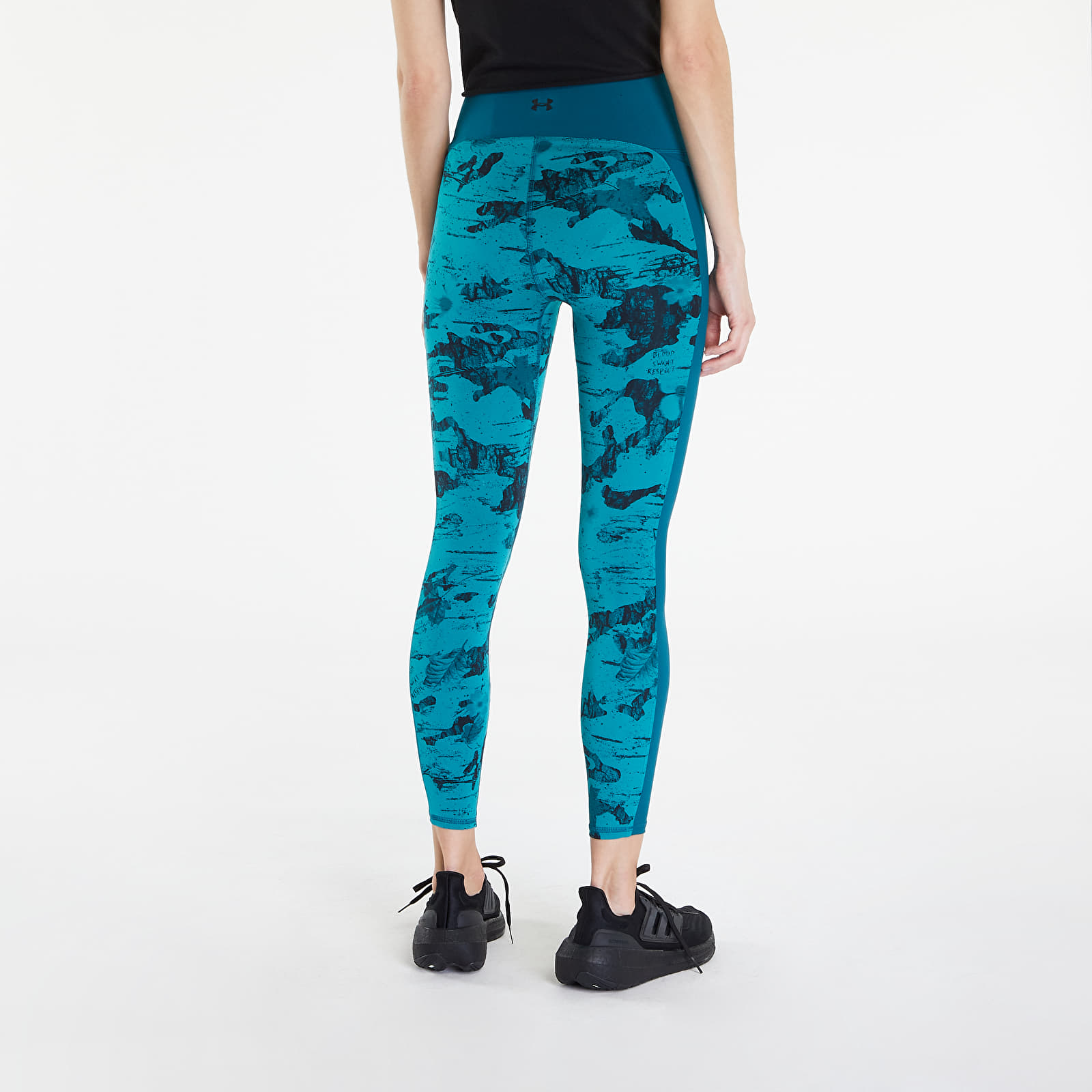 Leggings Under Armour Project Rock Let's Go  Ankle Legging Pt Coastal Teal/ Black/ Silt