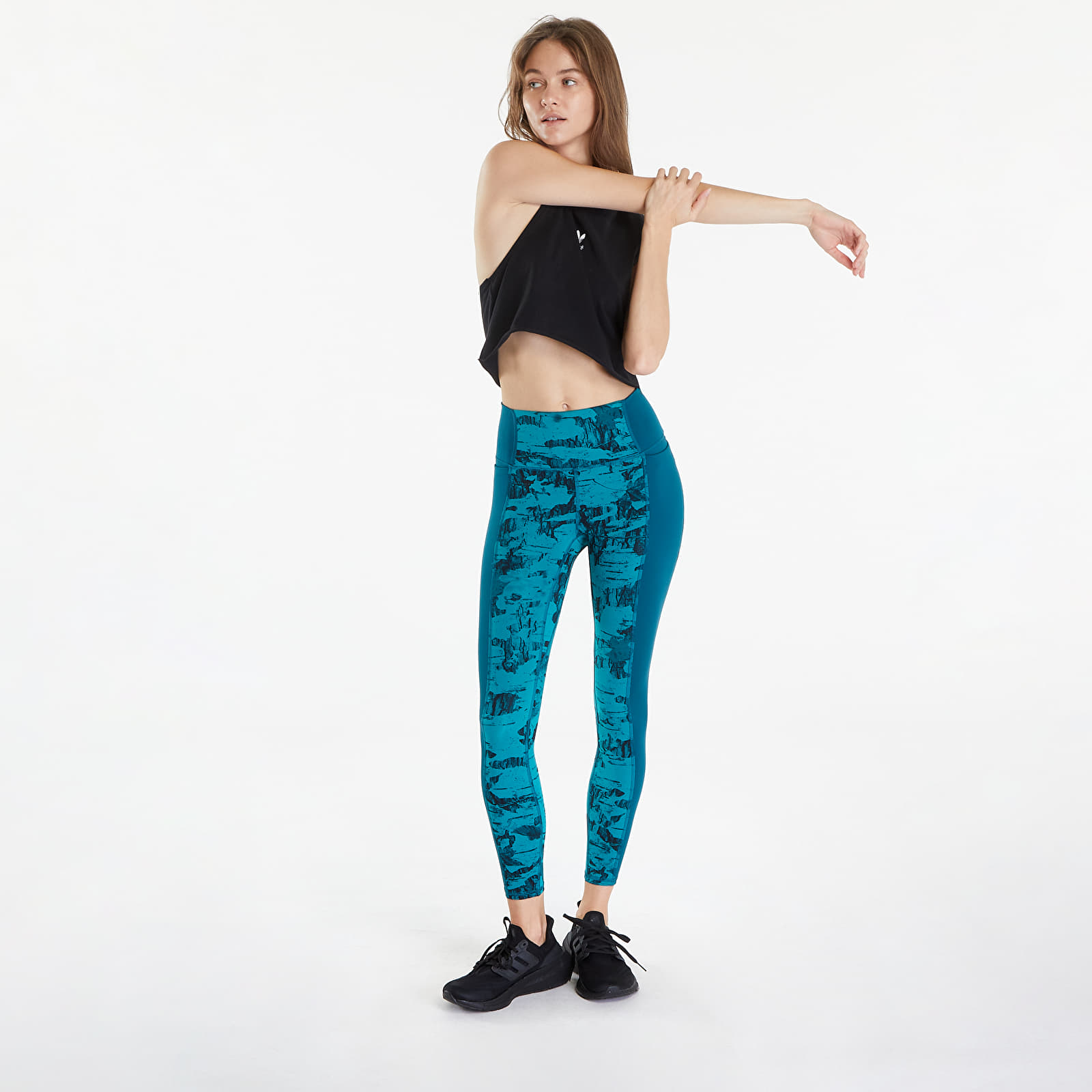 Leggings Under Armour Project Rock Let's Go  Ankle Legging Pt Coastal Teal/ Black/ Silt