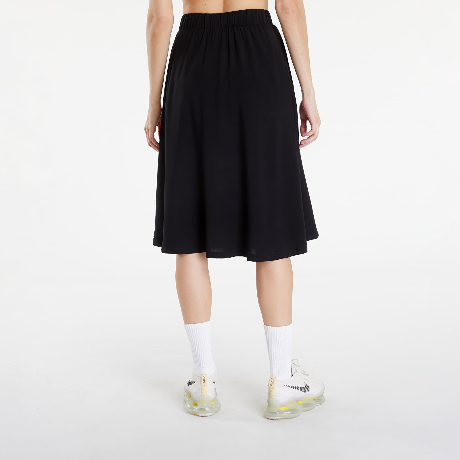 Röcke Urban Classics Ladies Viscose Skirt Black