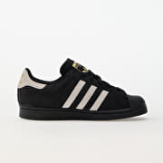 Superstar black white now gold women's original superstar sneakers top