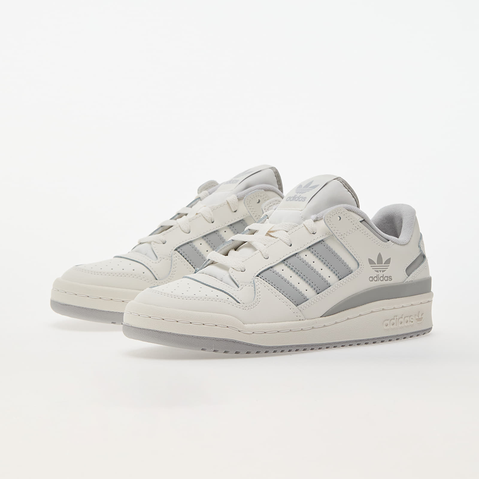 国内配送 adidas FORUM LOW CL OFF WHITE/SILVER/LEGE adidas Forum Low CL Shoes - White | Free Shipping with