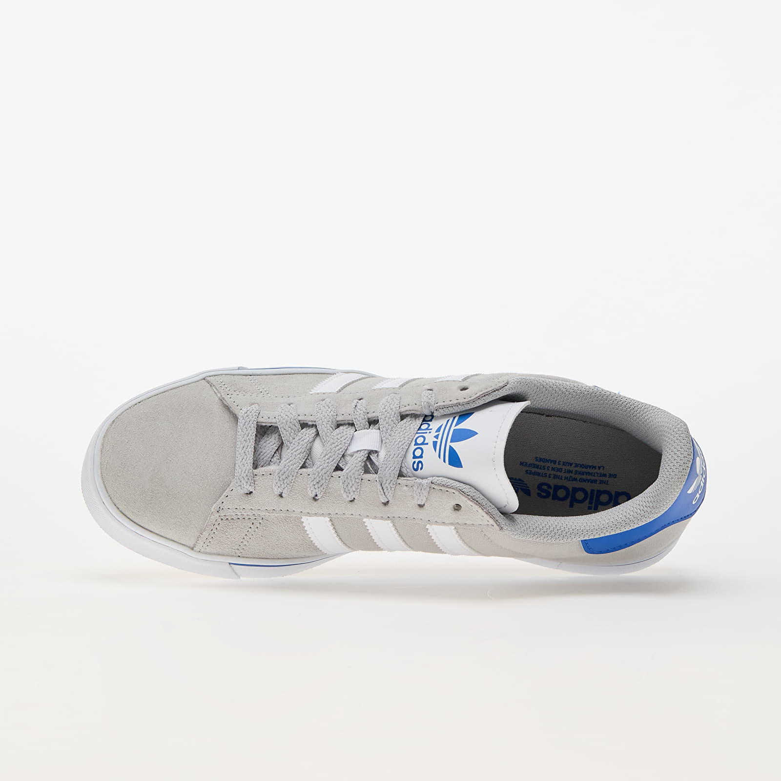 Men s sneakers and shoes adidas Campus Vulc Grey Two Ftw White Blue Queens