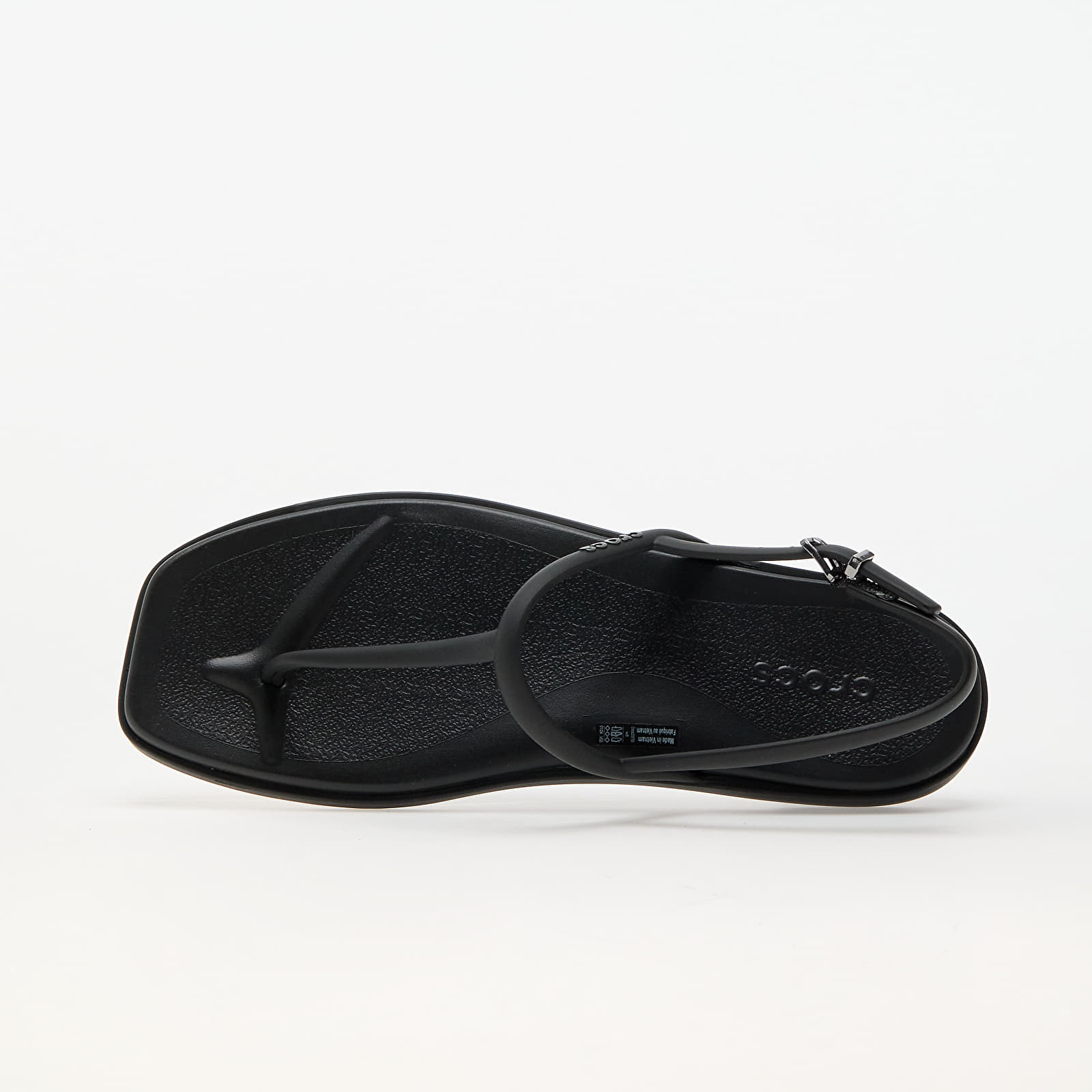 Naiste tossud ja kingad Crocs Miami Thong Sandal Black