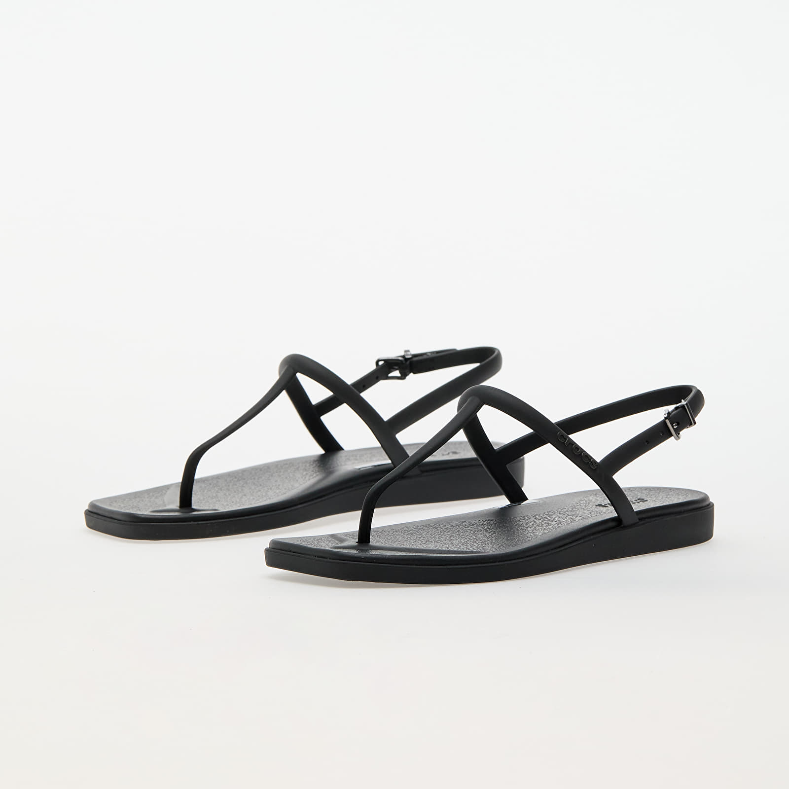 Naiste tossud ja kingad Crocs Miami Thong Sandal Black