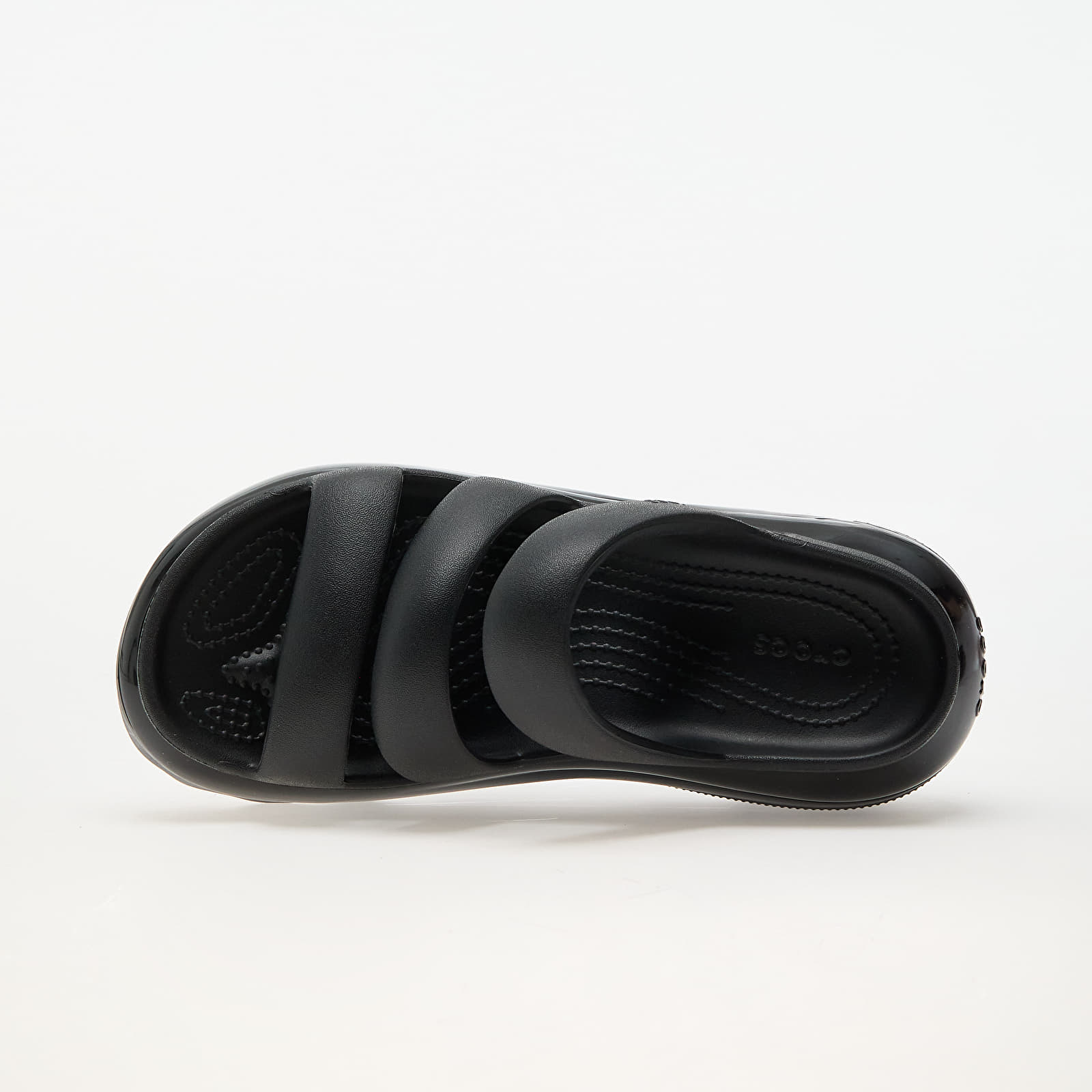 Men's sneakers and shoes Crocs Mega Crush Triple Strap Black