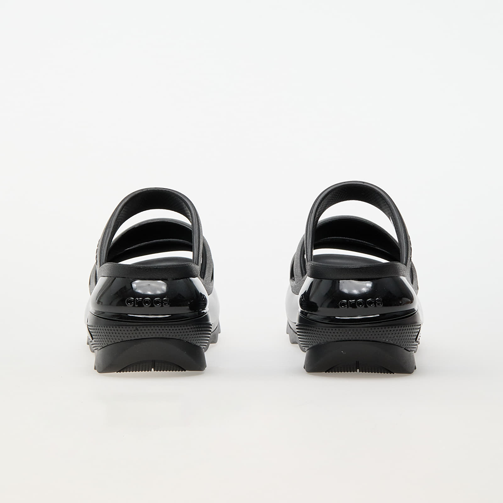 Men's sneakers and shoes Crocs Mega Crush Triple Strap Black