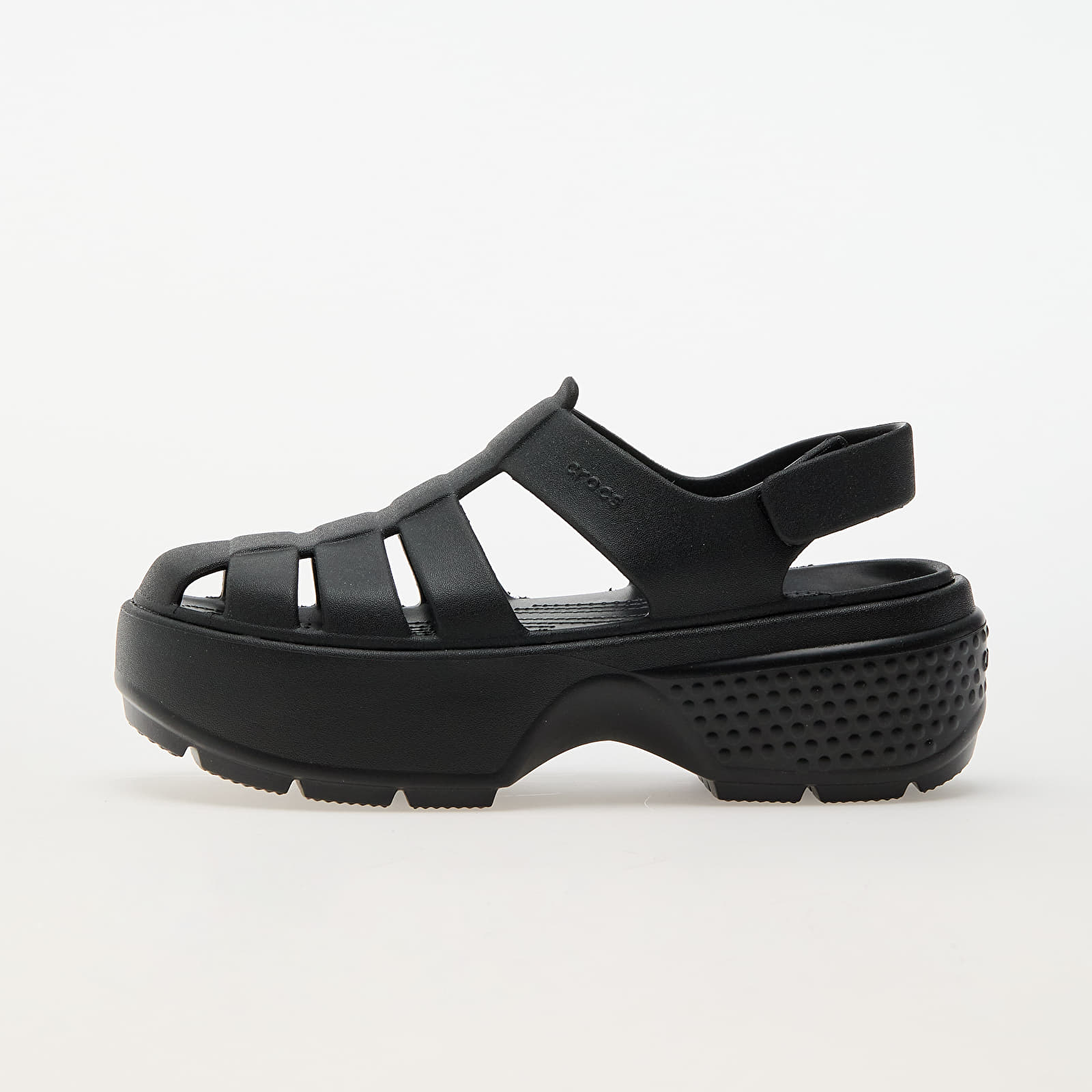 Men's sneakers and shoes Crocs Stomp Fisherman Sandal Black