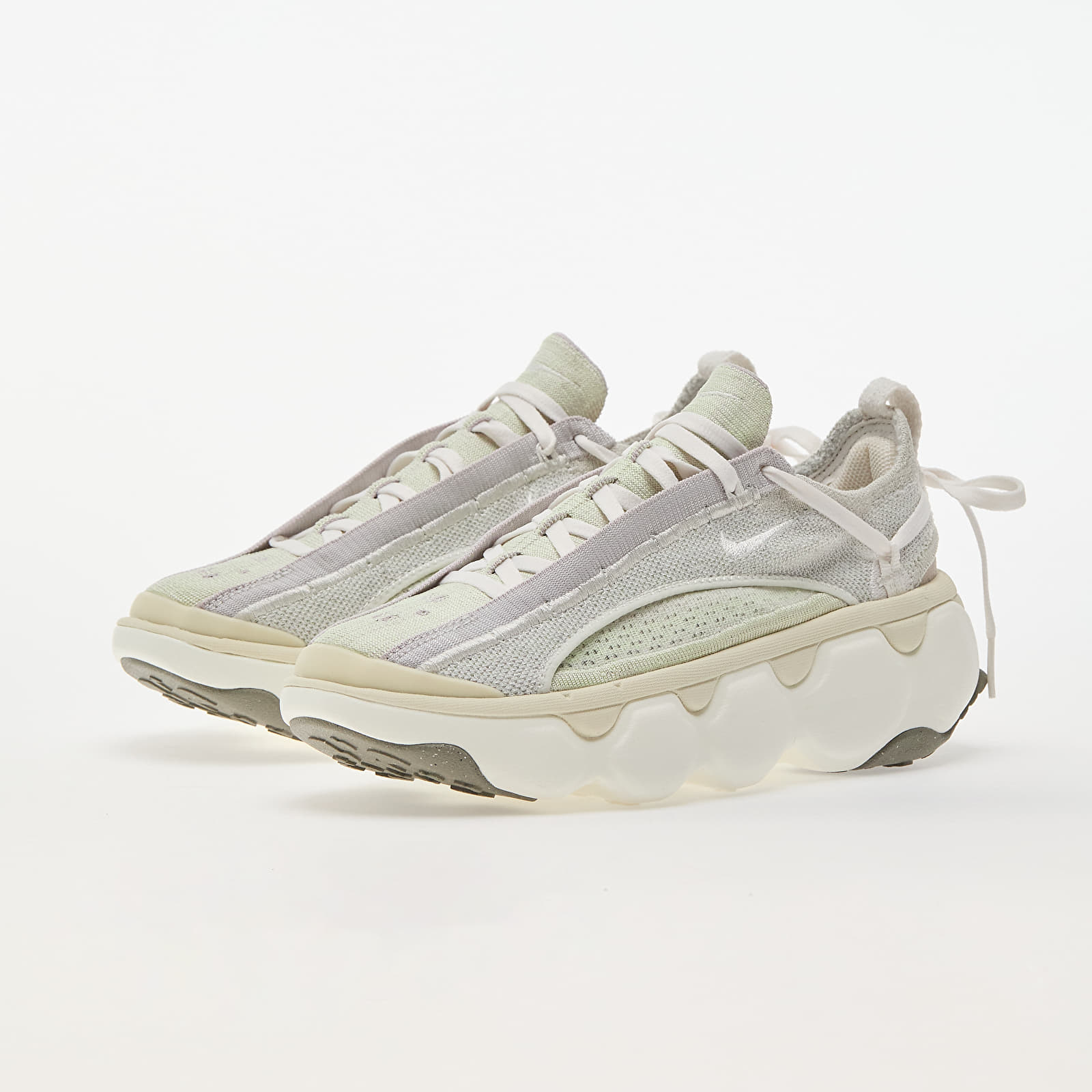 Women's sneakers and shoes Nike W Flyknit Bloom Light Bone/ Sail-Phantom-Platinum Violet
