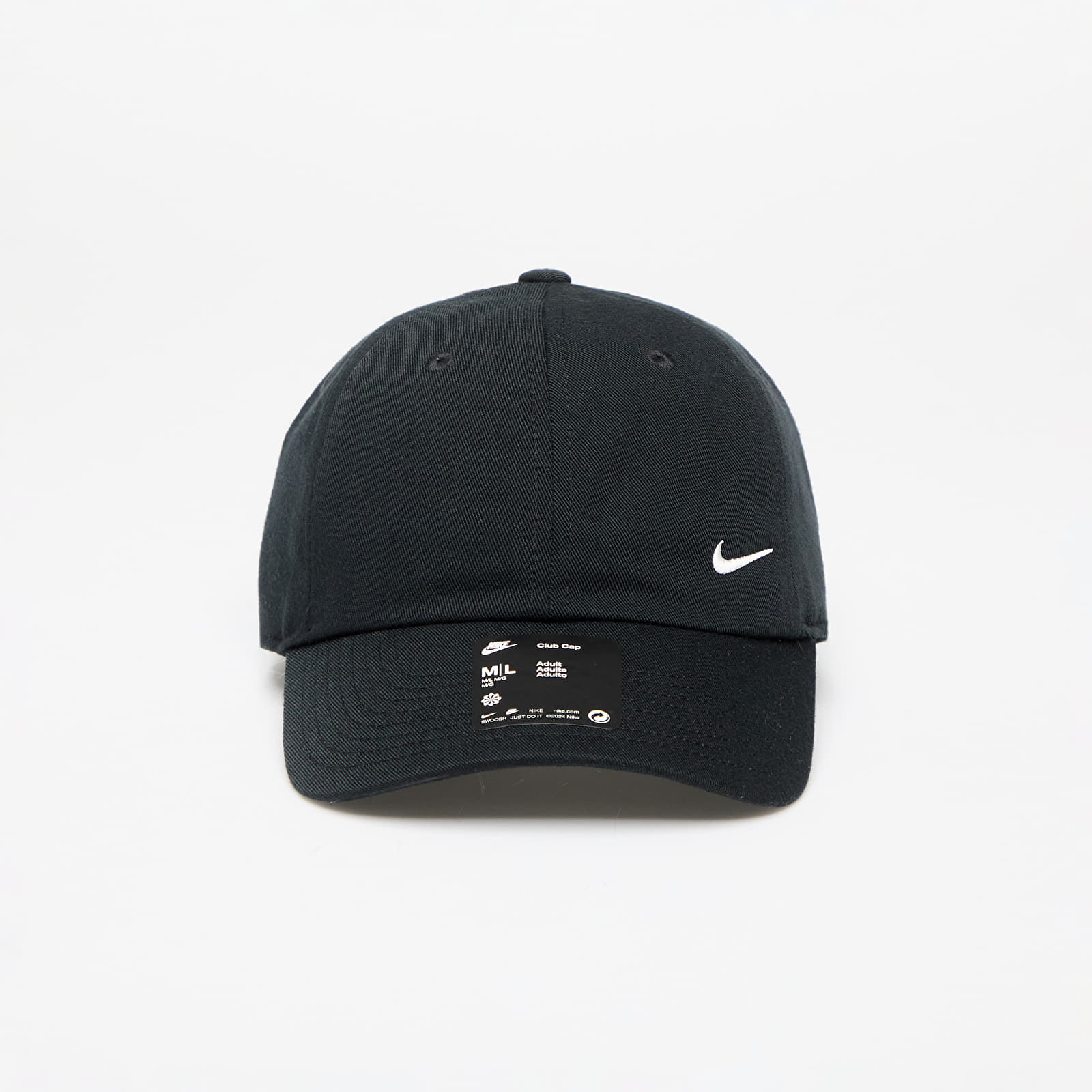Gorras Nike Club Unstructured Curved Bill Cap Black/ Sail
