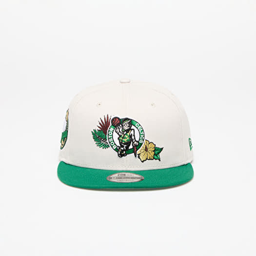 Cap New Era Boston Celtics 9FIFTY NBA Floral Snapback Cap Stone/ Kelly Green