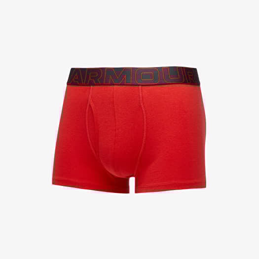 Boxer shorts Under Armour M Performance Cotton 3in 3 Pack Grey Queens