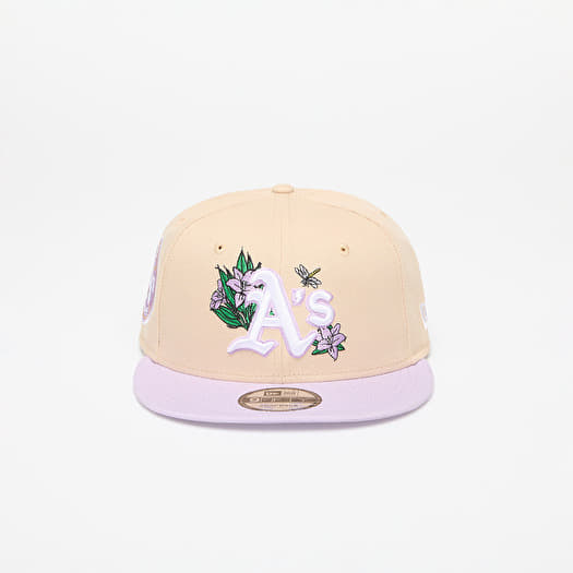 Kapa New Era Oakland Athletics MLB 9FIFTY Floral Snapback Cap Stone/ Pastel Lilac