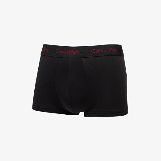 Boxer shorts Calvin Klein Cotton Stretch Classic Fit Low Rise Trunk 3 Pack Black Queens