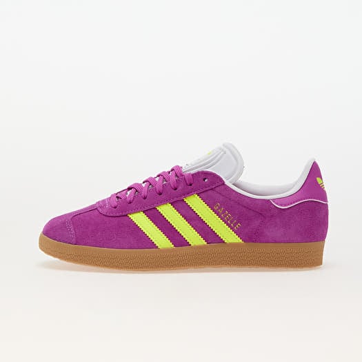 adidas Gazelle W Purbur/ Solar Yellow/ Off White