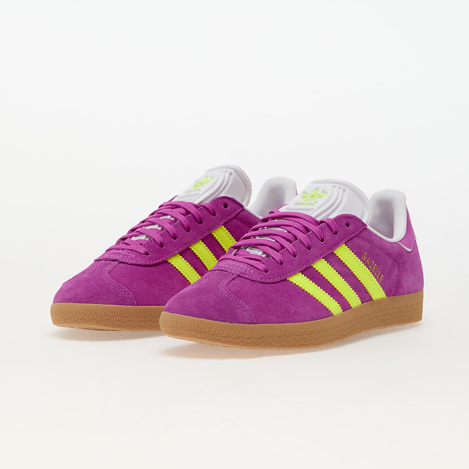 Zapatillas y zapatos de mujer adidas Gazelle W Purbur/ Solar Yellow/ Off White