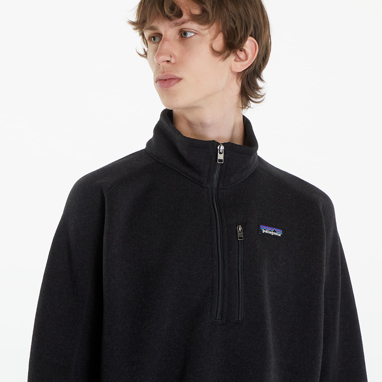 Kapuutsikud ja kampsunid Patagonia M's Better Sweater 1/4 Zip Black