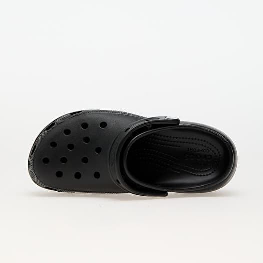 【クロックス】(W) Crocs Classic Platform Clog Black crocs Classic Platform Clog W Black（クロックスクラシック