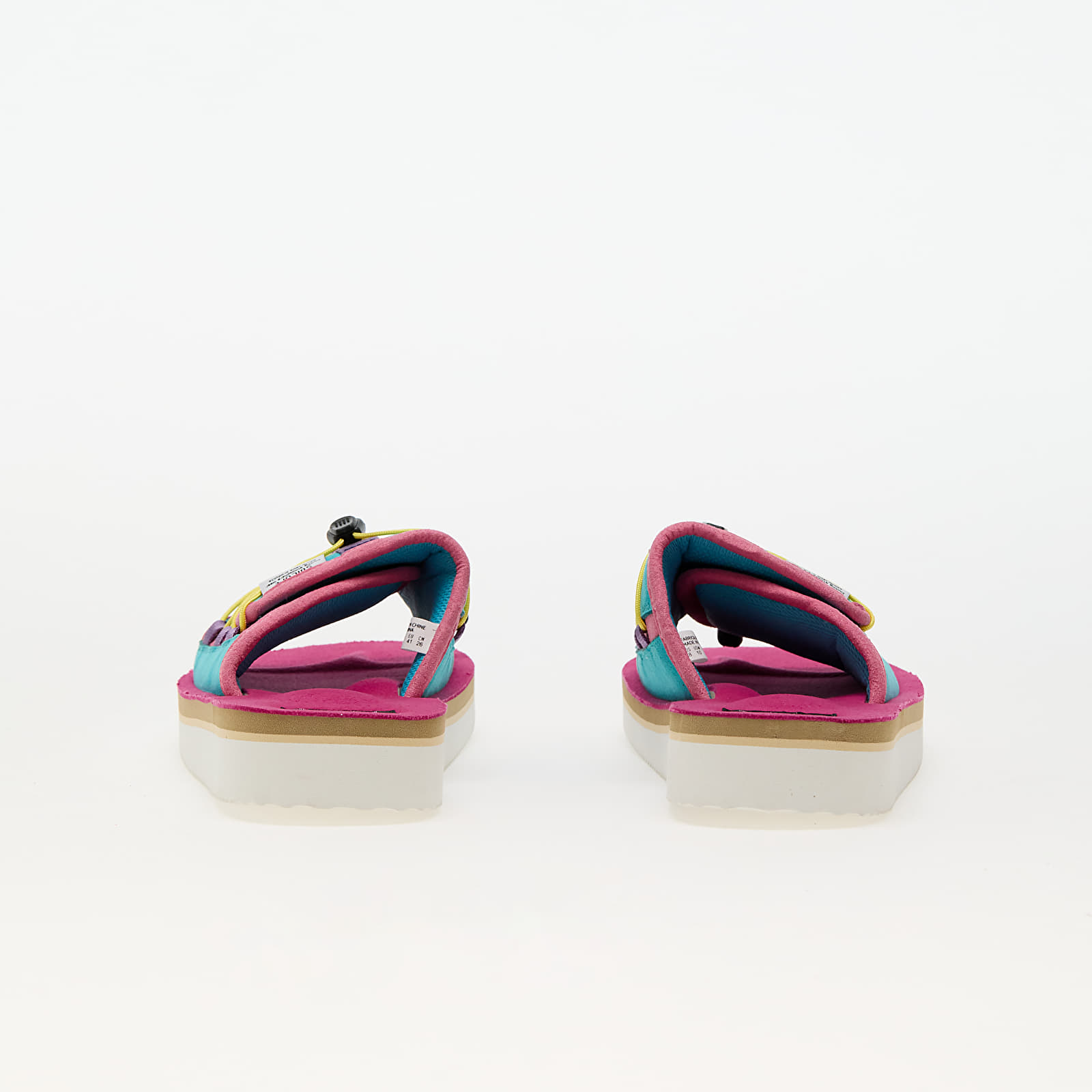 Pantofle SUICOKE OLAS-ECS Turquoise/ Pink