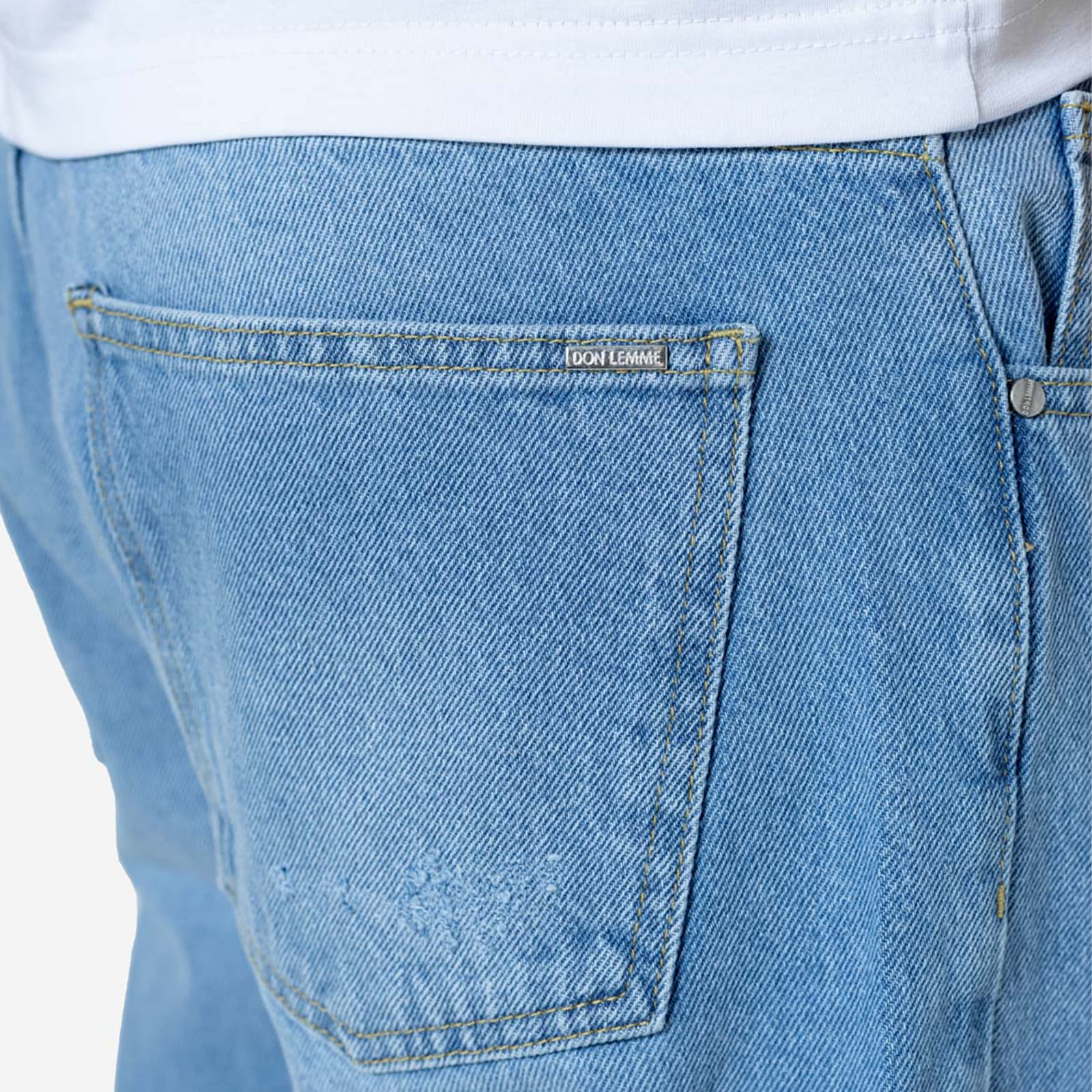 Jeans Don Lemme Straight Fit Jeans Refined Light Blue
