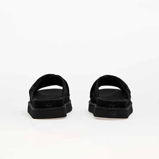 Women's sneakers and shoes UGG W Goldenstar Cross Slide Black Queens - Main Image