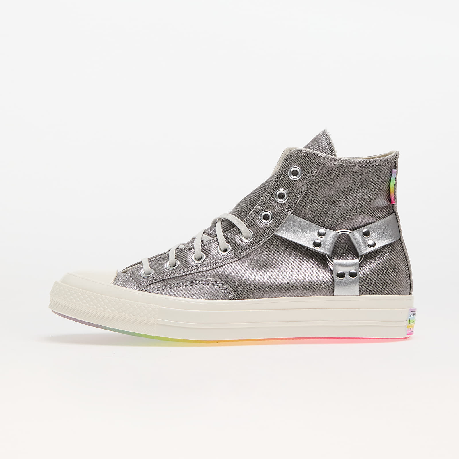 Pánské tenisky a boty Converse Chuck 70 Silver/ Egret/ Chaos Fuschia