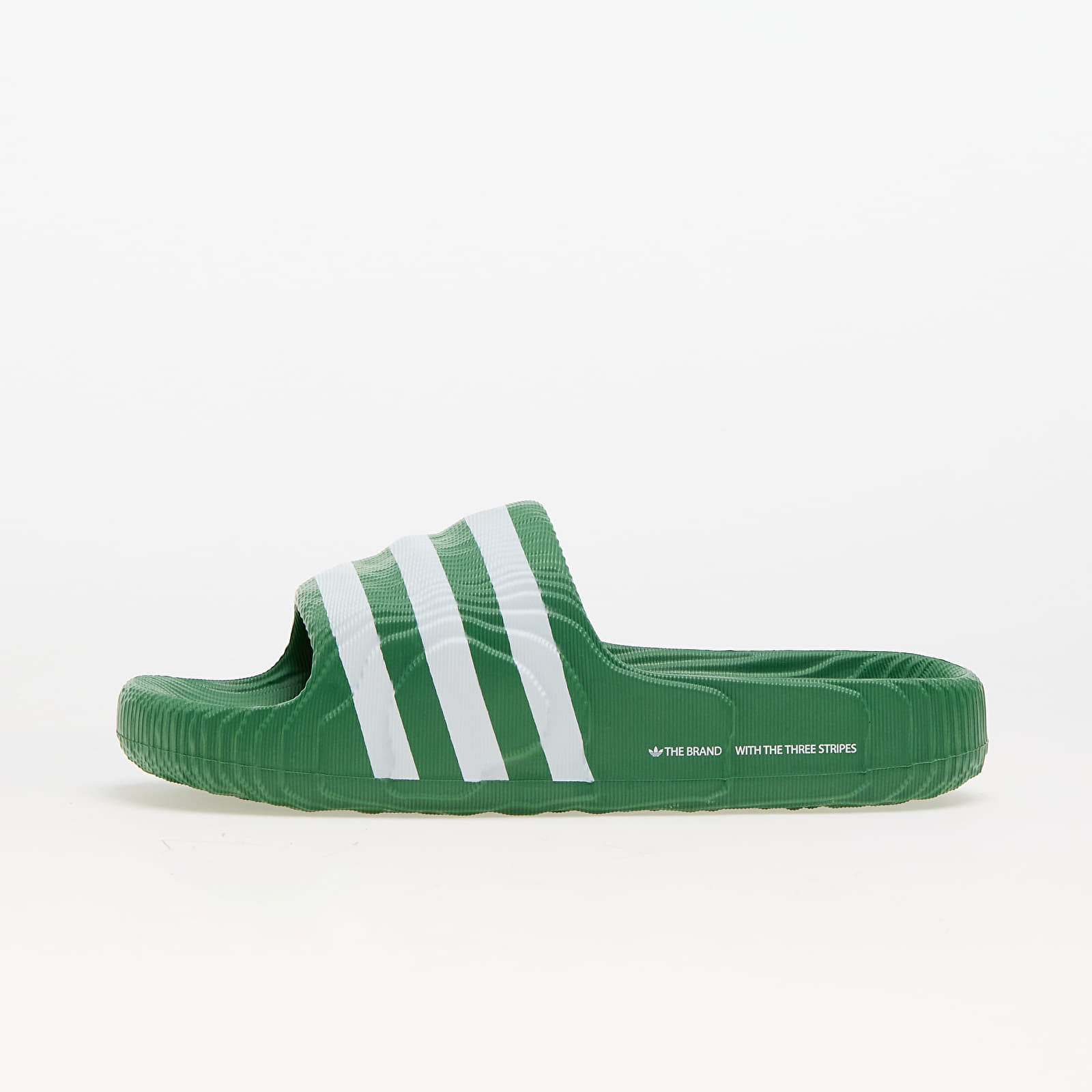 Men's sneakers and shoes adidas Adilette 22 Preloved Green/ Ftw White/ Ftw White