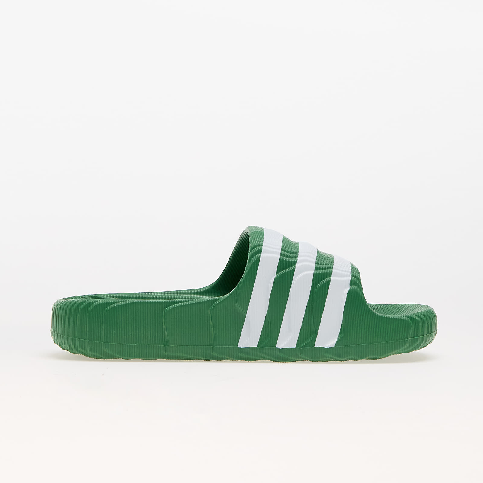 Men's sneakers and shoes adidas Adilette 22 Preloved Green/ Ftw White/ Ftw White