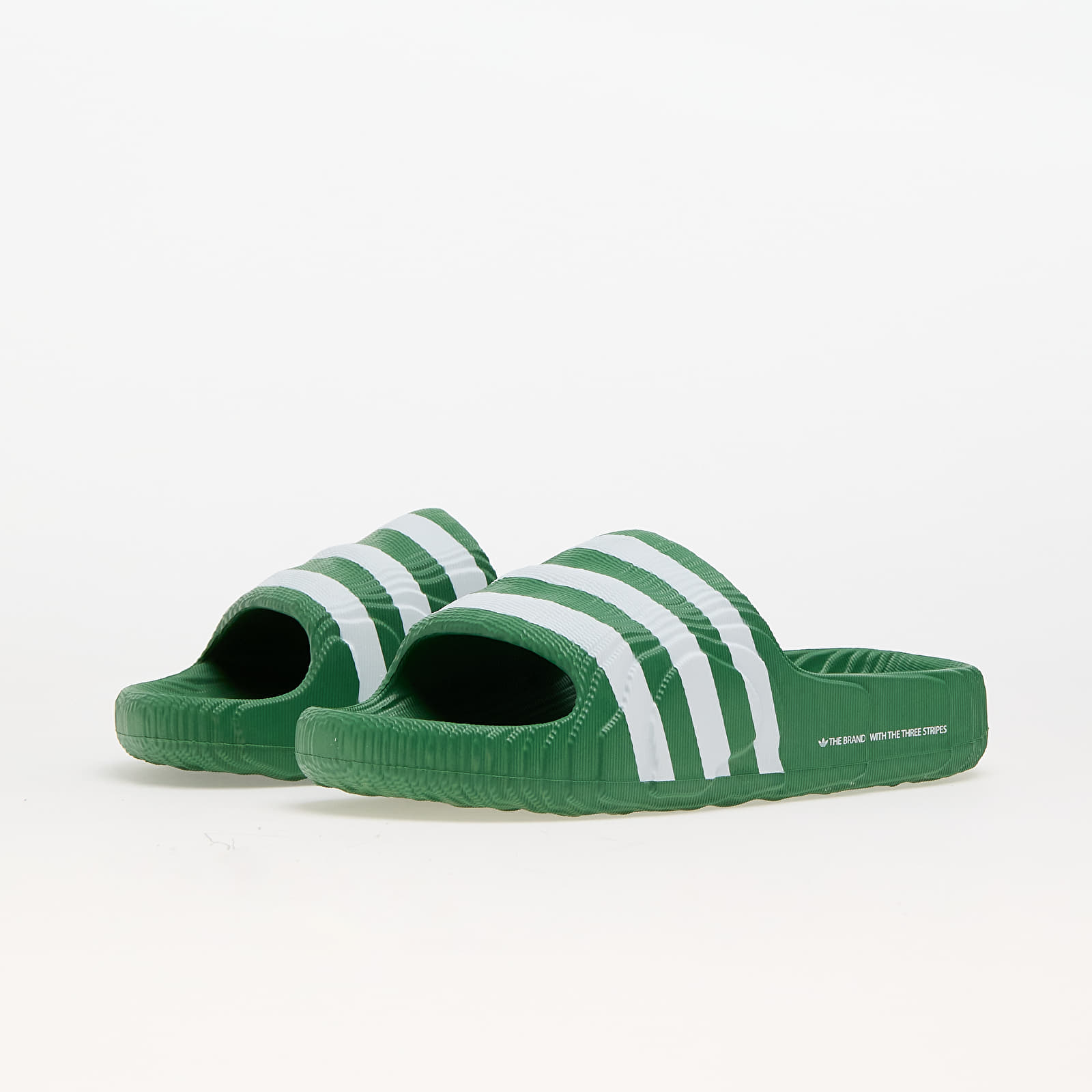 Adidas adilette white green outlet