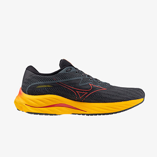 Men s sneakers and shoes Mizuno Wave Rider 27 Turbulence Cayenne Citrus Queens