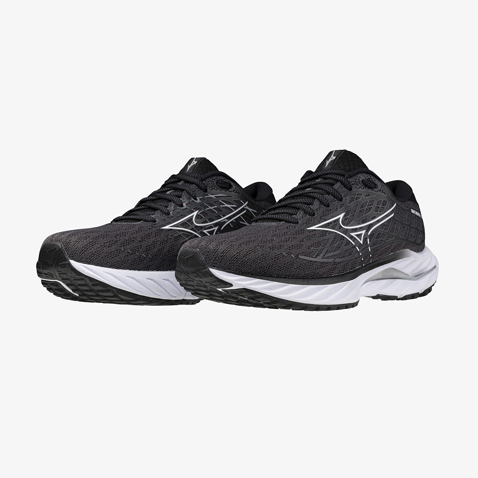 Dámské tenisky a boty Mizuno Wave Inspire 20 Ebony/ White/ Black