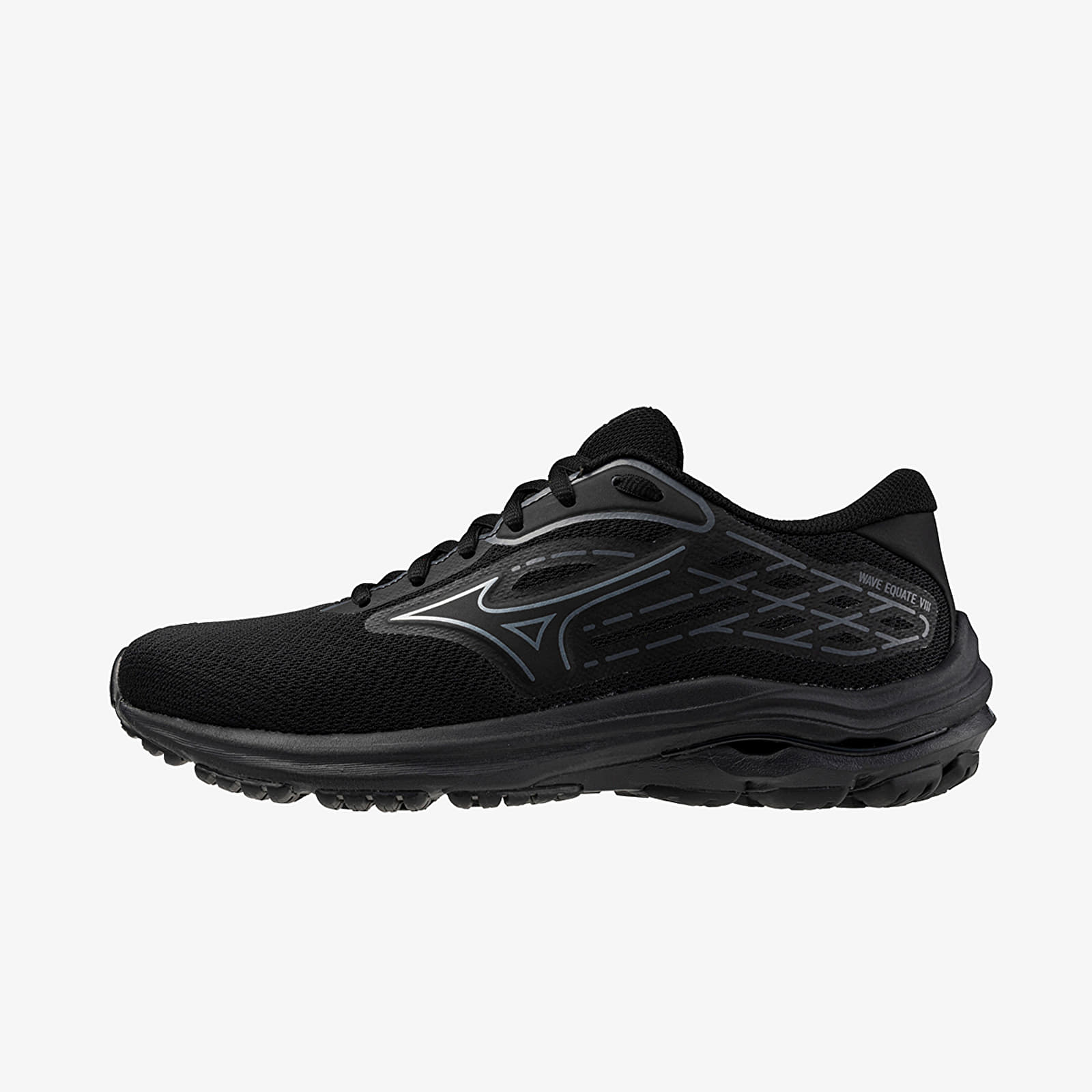 Adidași și pantofi pentru femei Mizuno Wave Equate 8 Black/ Metallic Gray