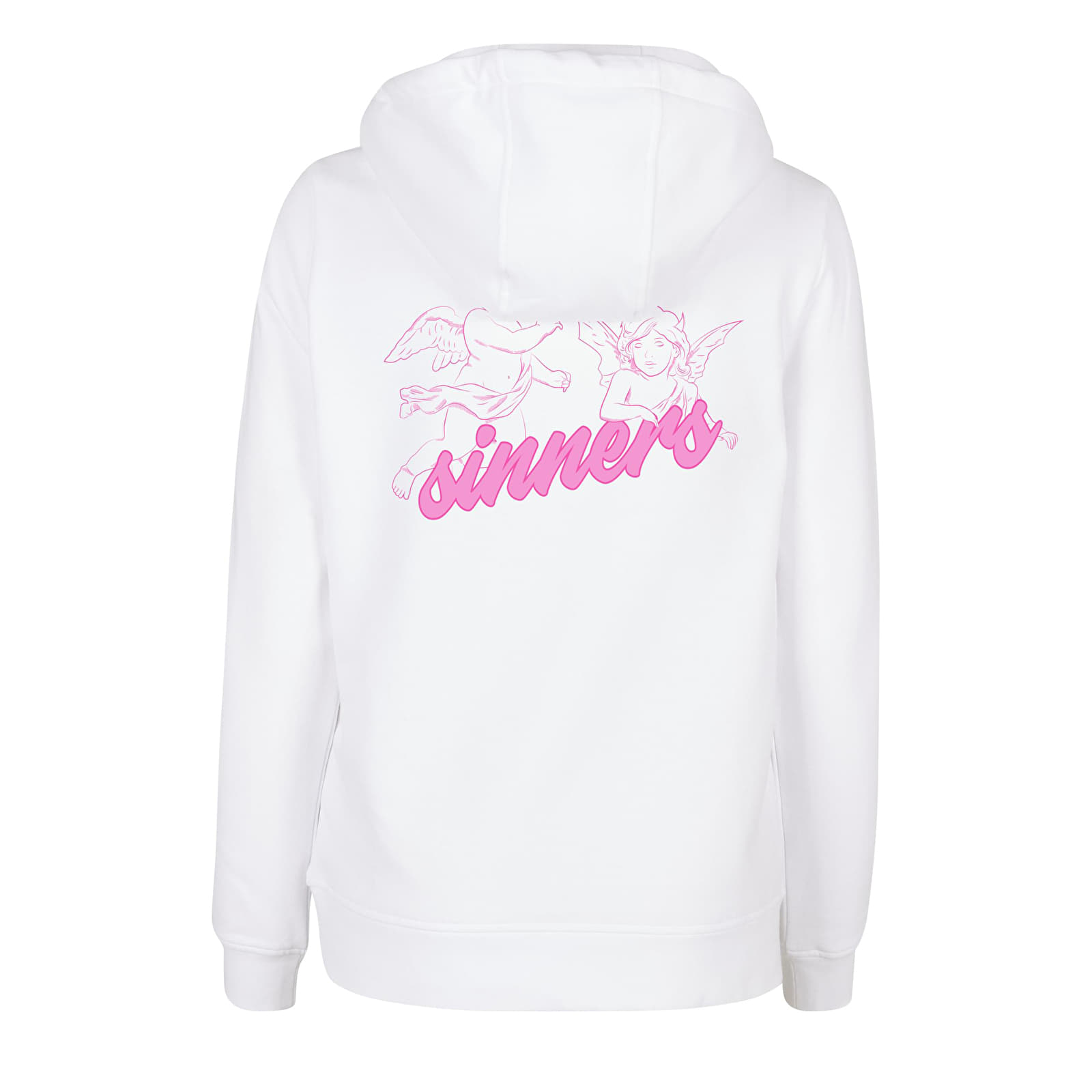 Hoodies and sweatshirts  Urban Classics Ladie Sinners Hoody White