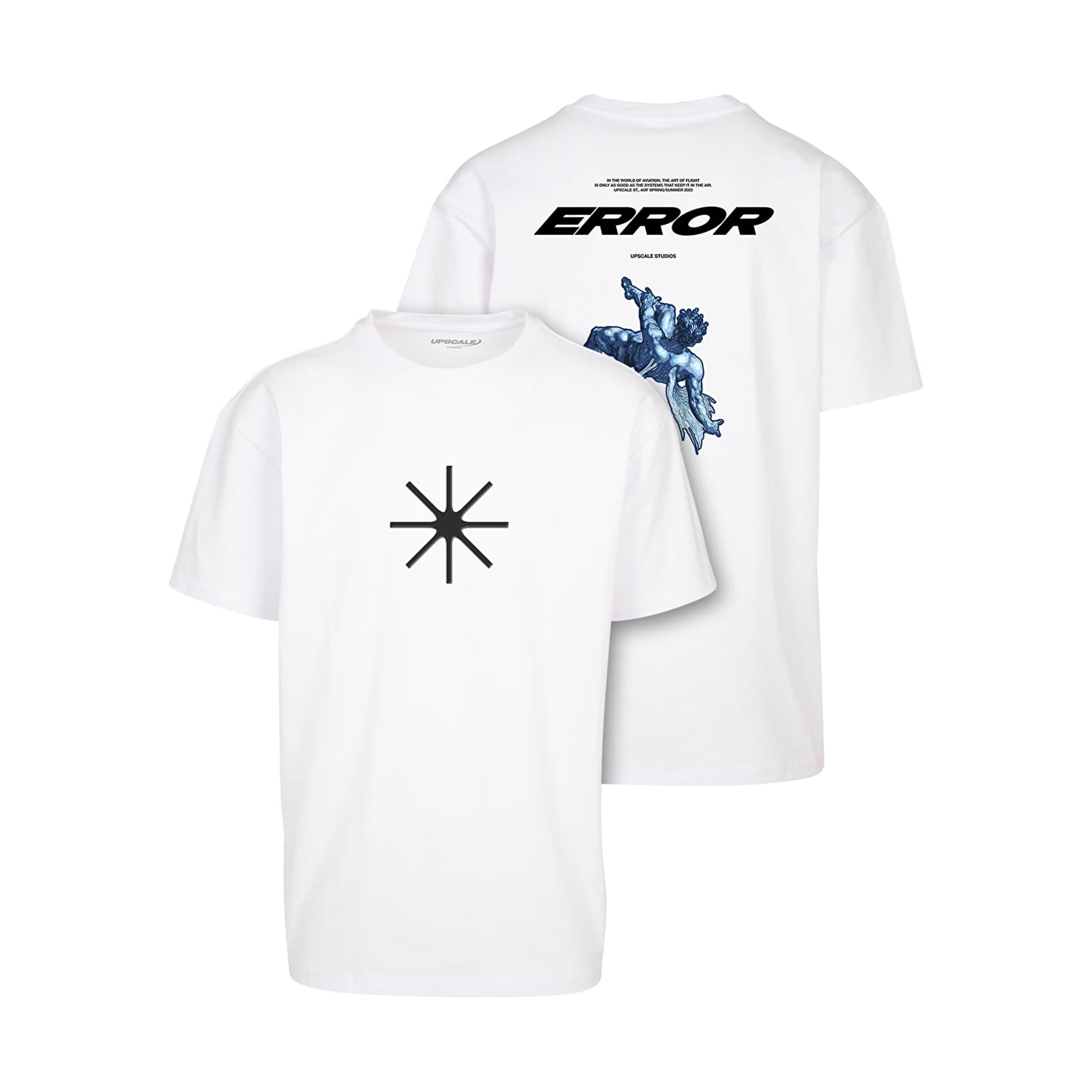 T-shirts Urban Classics Error Oversize Tee White