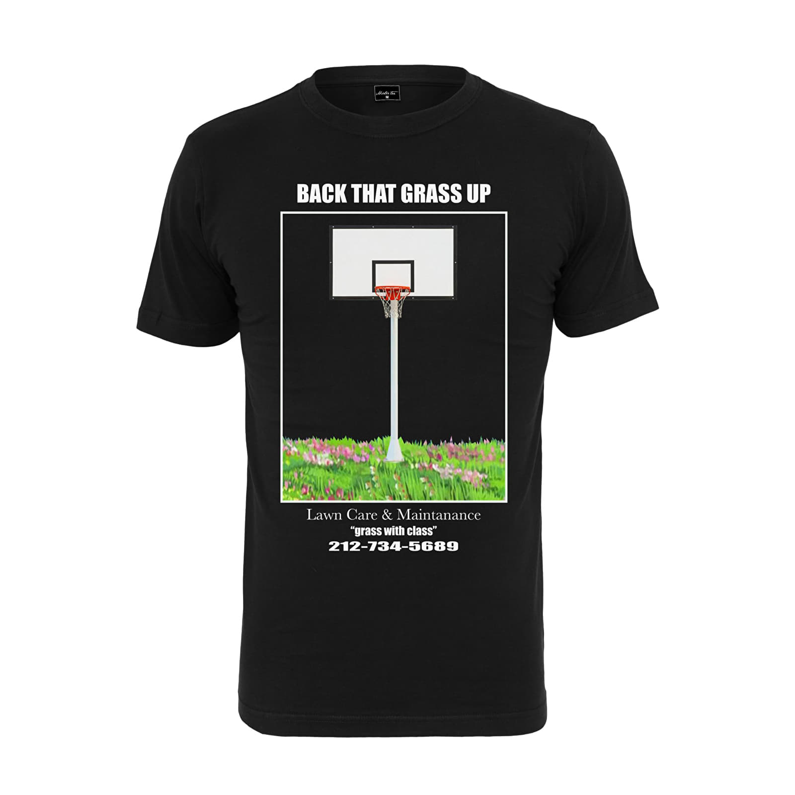 Trička Urban Classics Spring Ball Tee Black