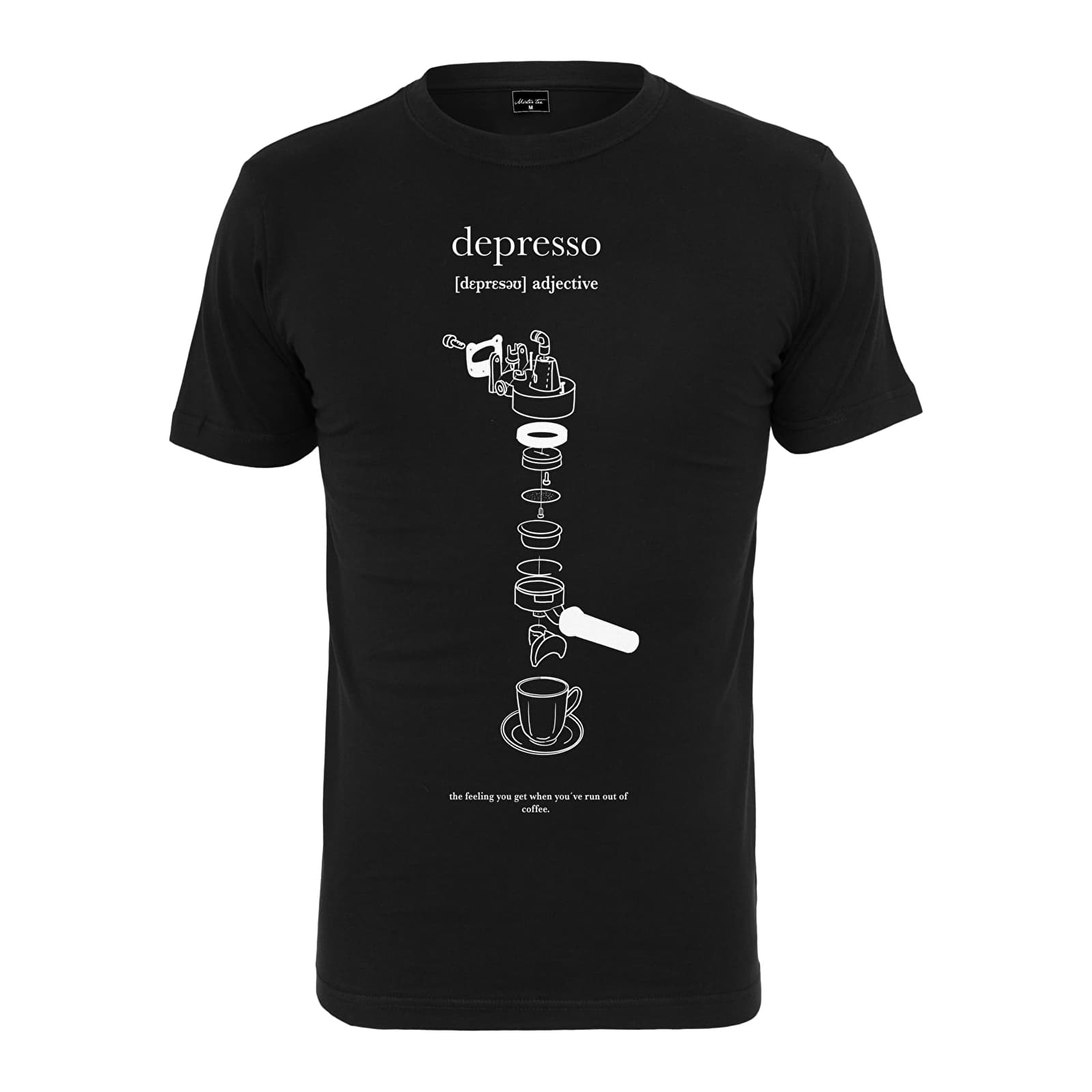 Majice i košulje Urban Classics Depresso Tee Black