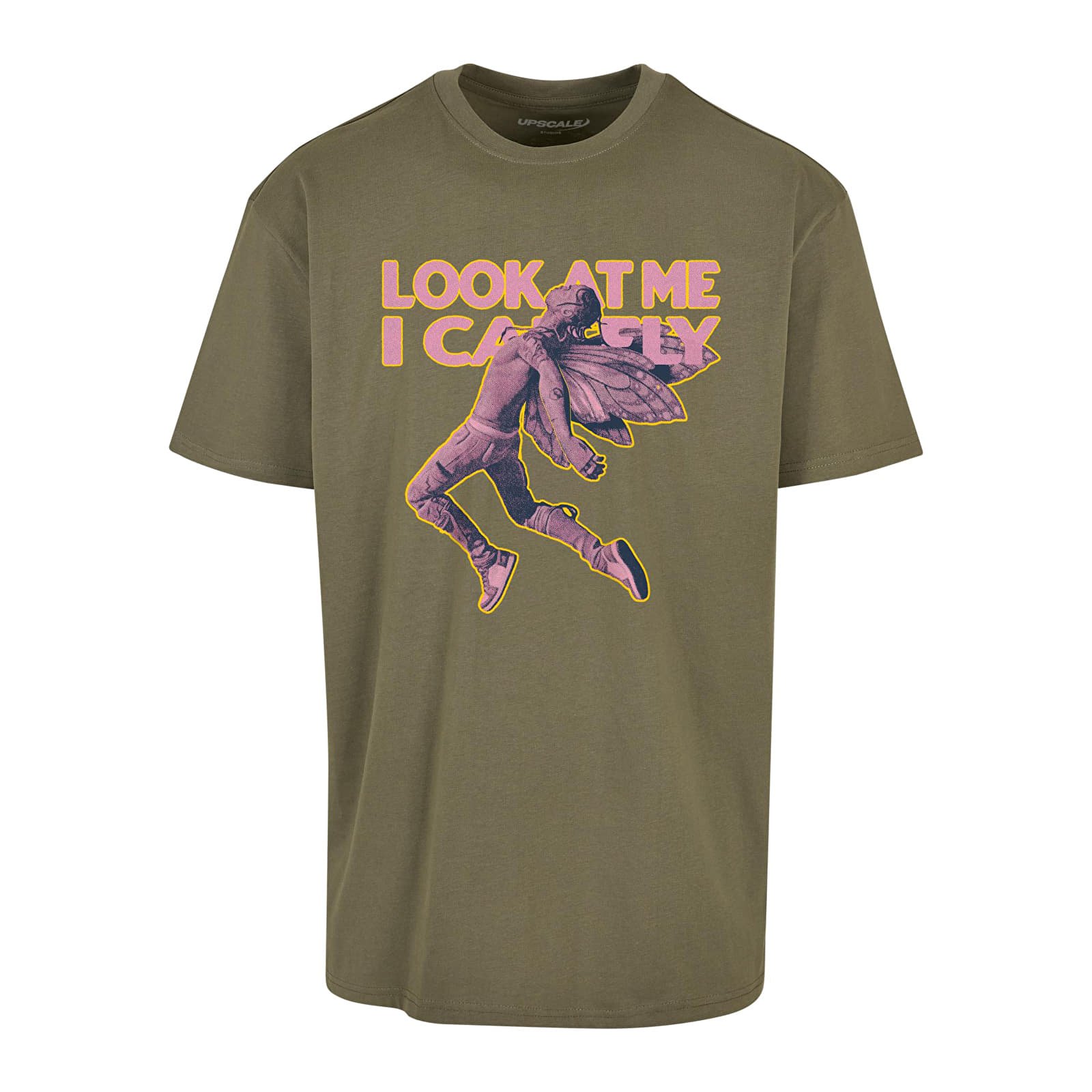 Футболки Urban Classics Look Oversize Tee Olive
