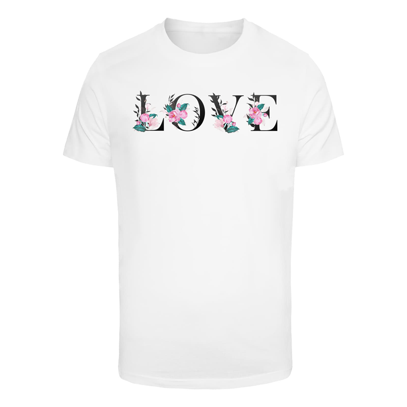 Tričko Urban Classics Lover Flower Tee White M