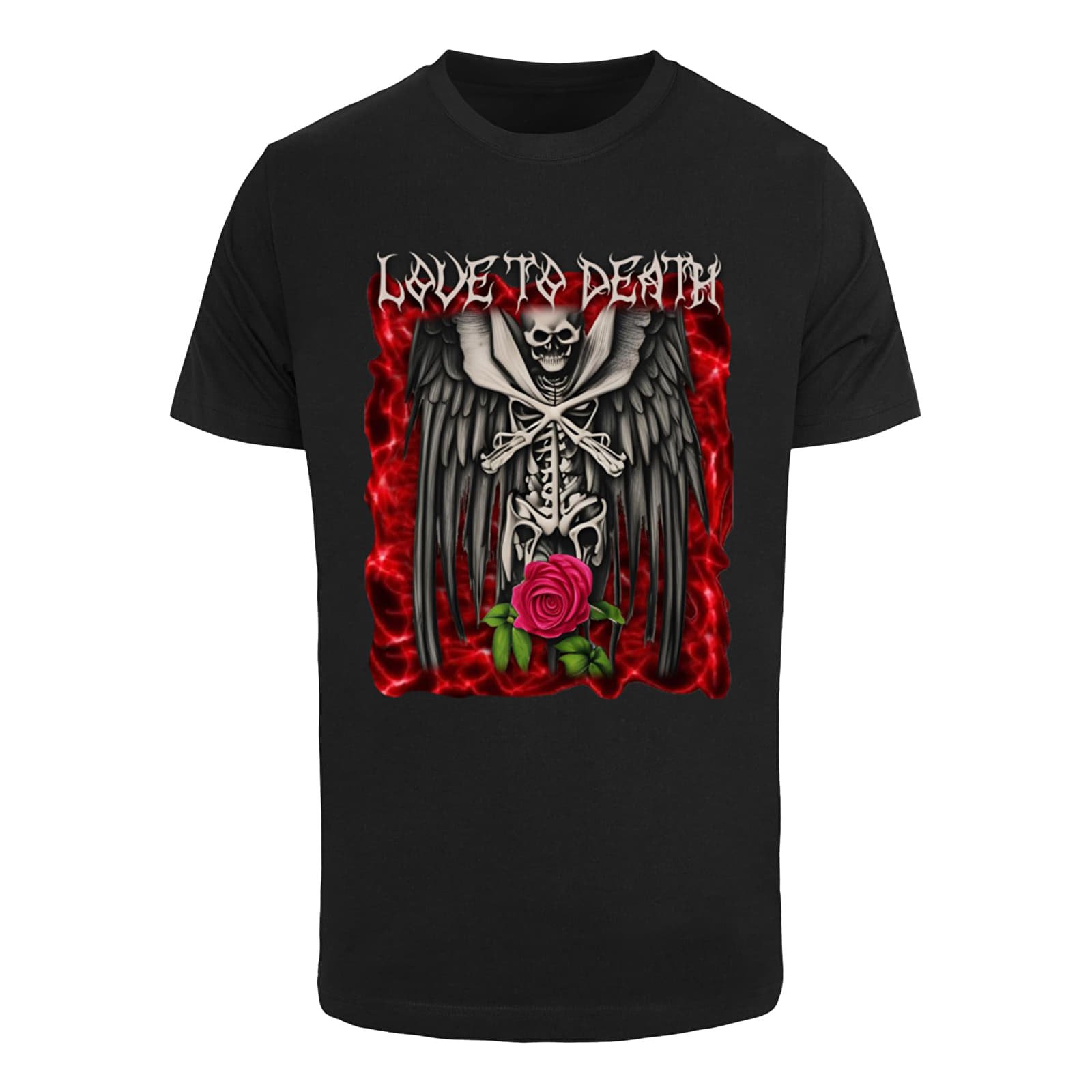 Футболки Urban Classics Love To Death Tee Black