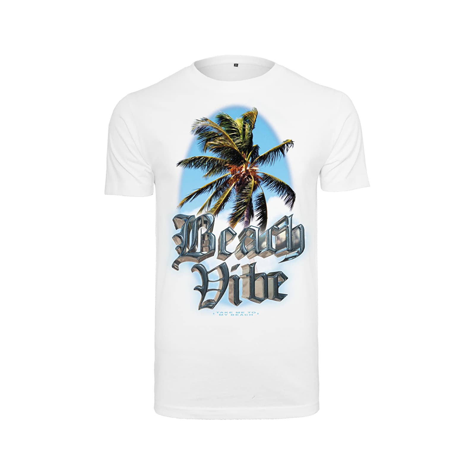 Trička Urban Classics Beach Vibe Tee White