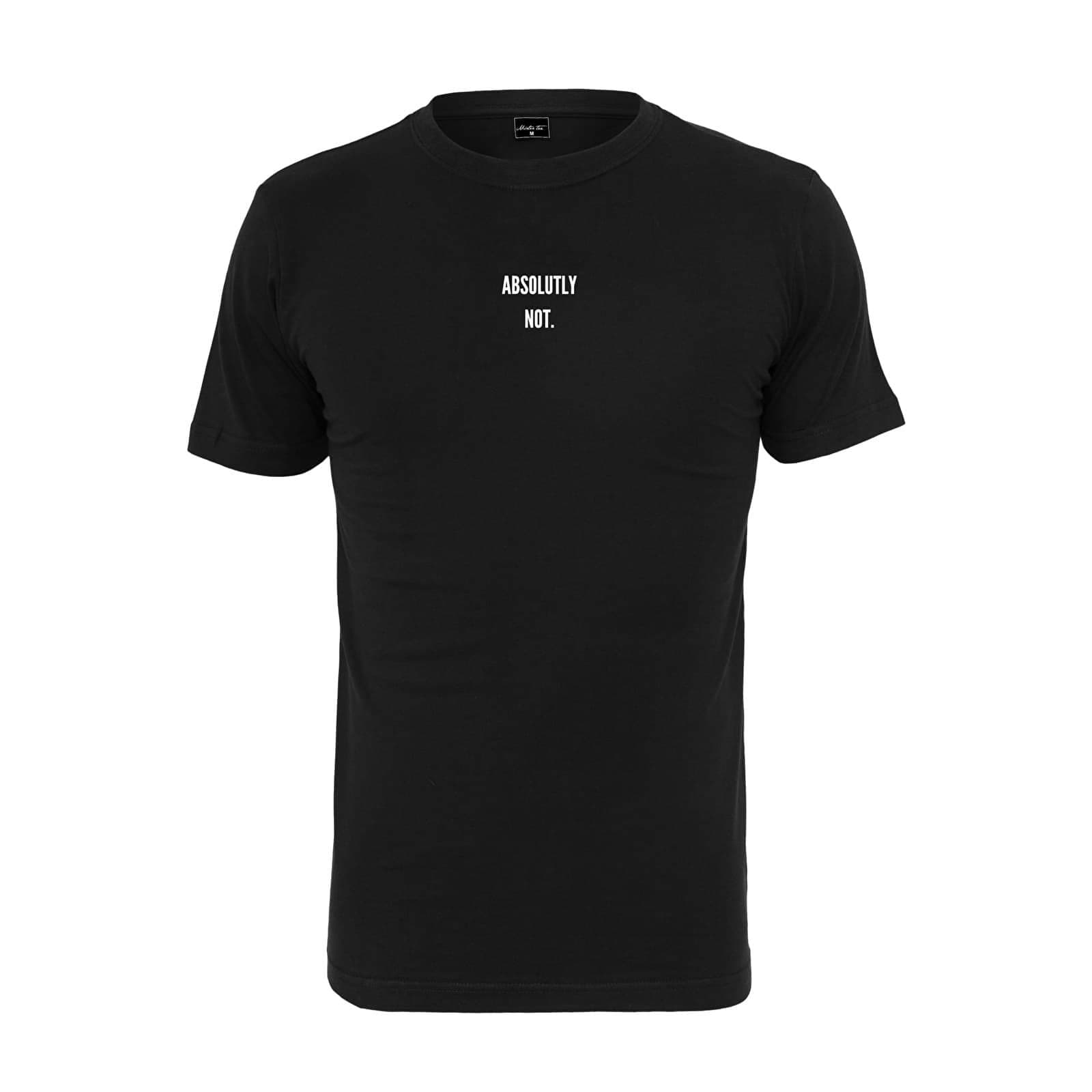 Tričko Urban Classics Absolutely Not Tee Black M