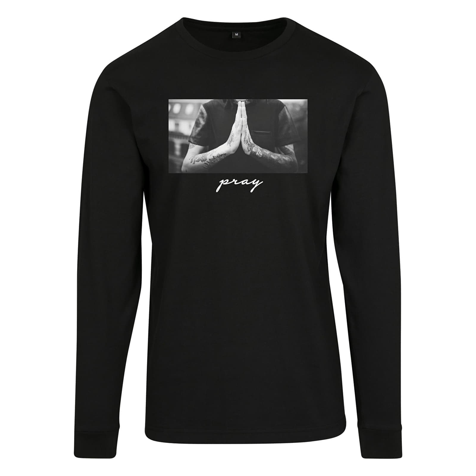 Tílko Urban Classics Pray Longsleeve Black S