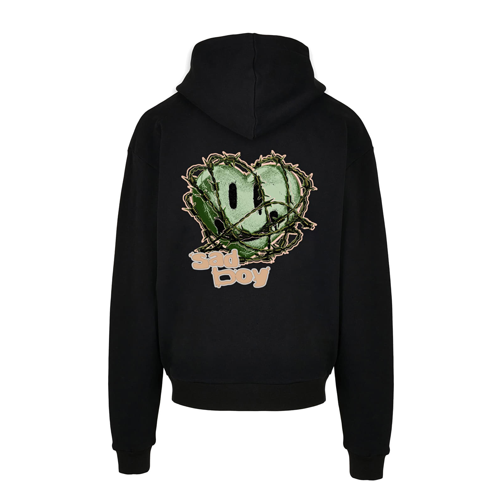 Регланы и толстовки Urban Classics Sad Boy Ultra Heavy Oversize Hoodie Black