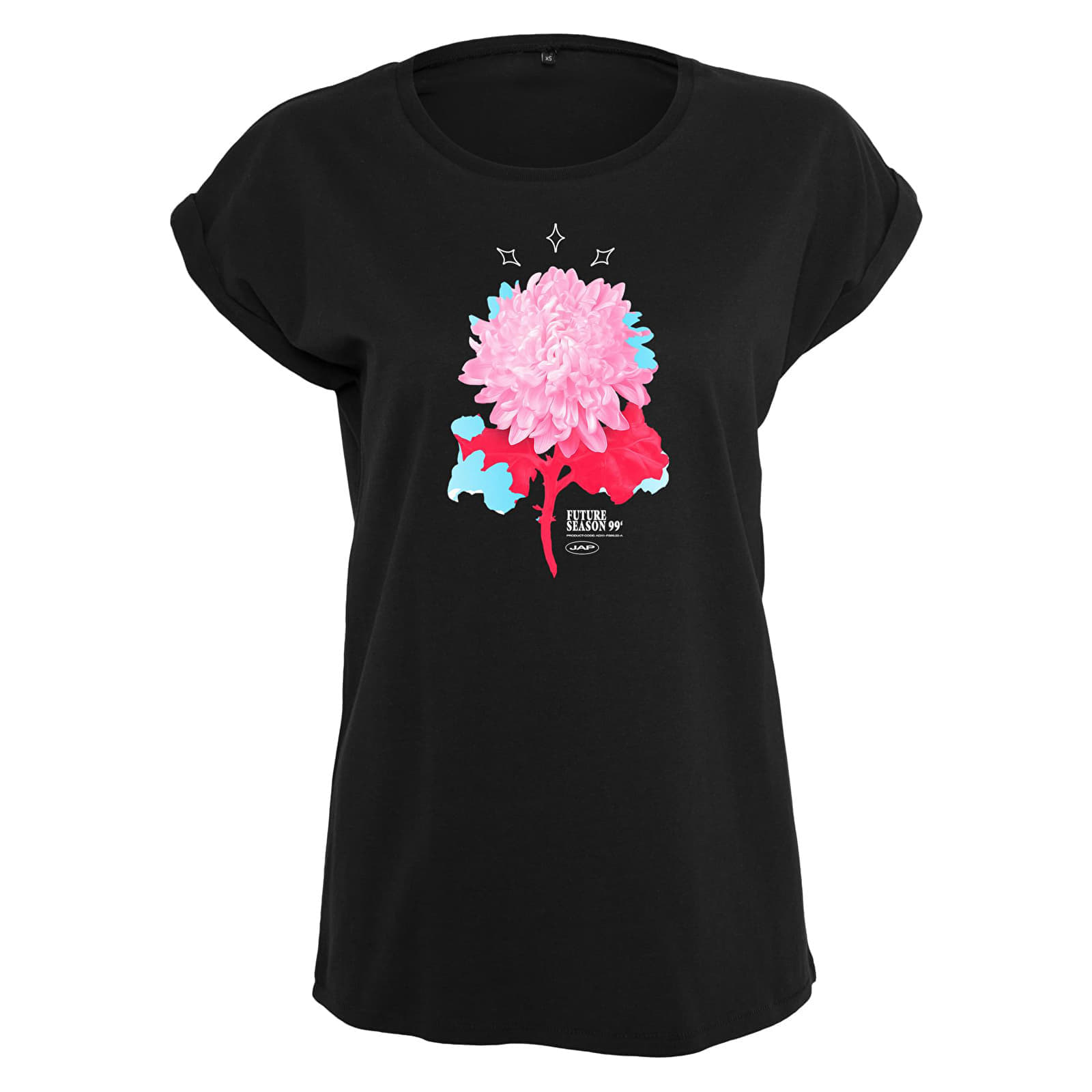 Tričko Urban Classics Ladies Future Season Tee Black S