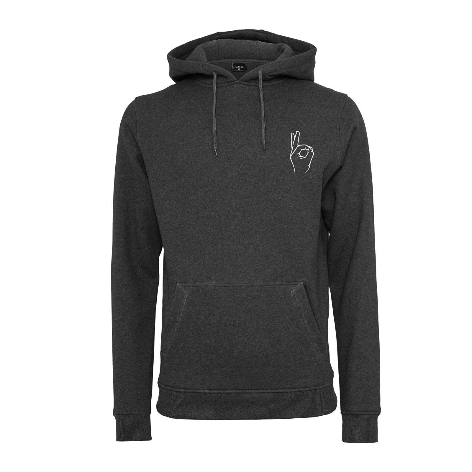 Dukserice Urban Classics Easy Sign Hoody Charcoal