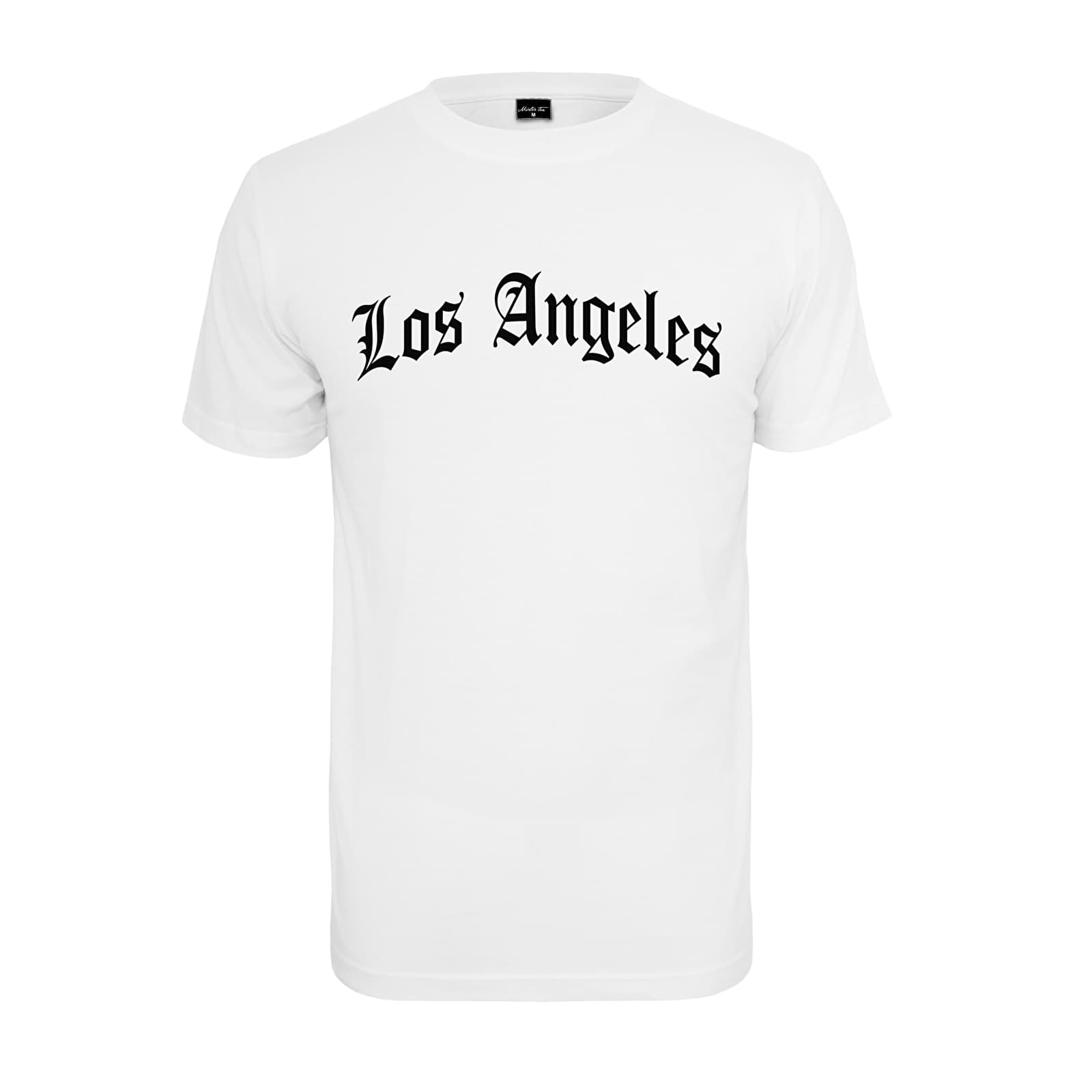 Koszulki Urban Classics Los Angeles Wording Tee White