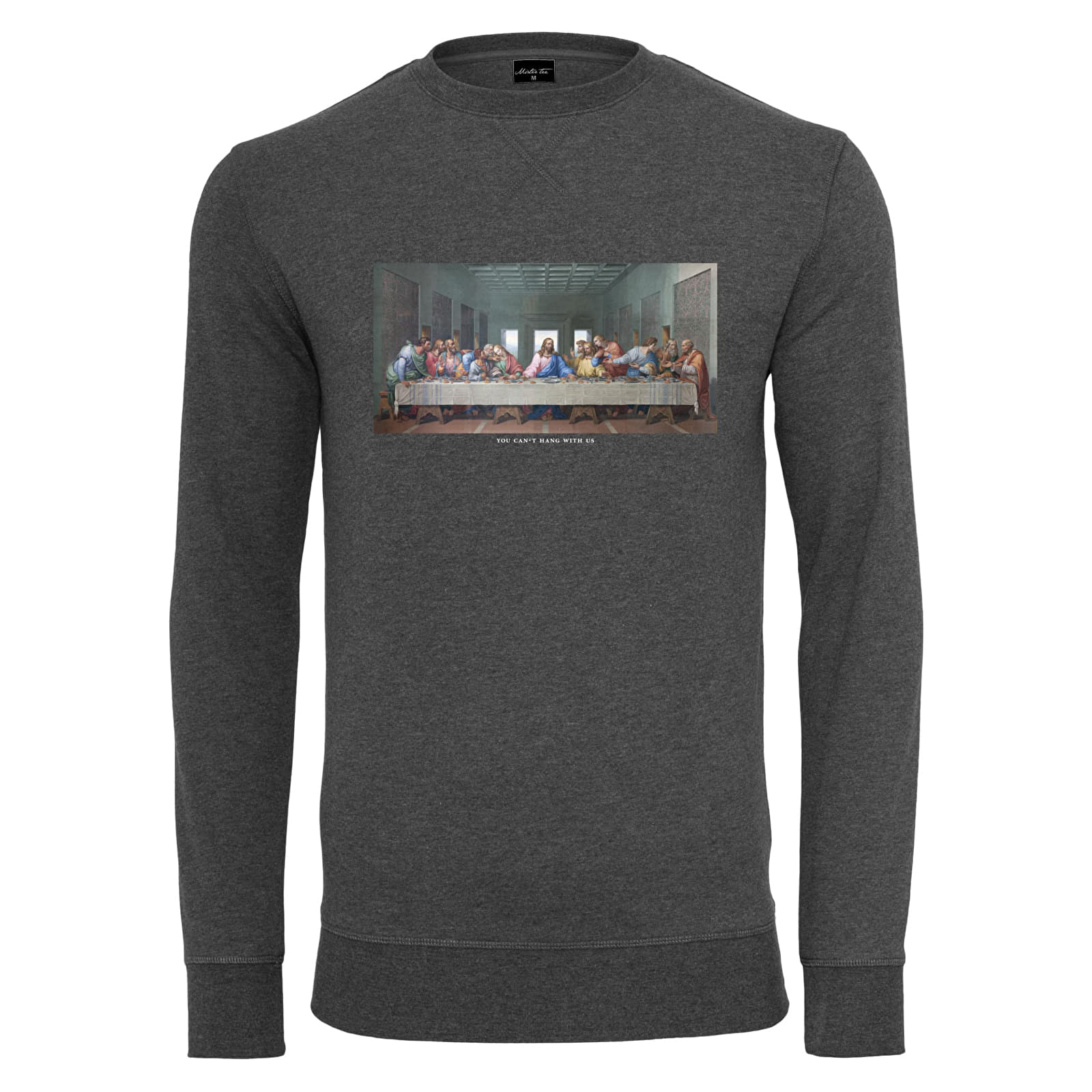 Hoodies and sweatshirts  Urban Classics Canīt Hang With Us Crewneck Charcoal